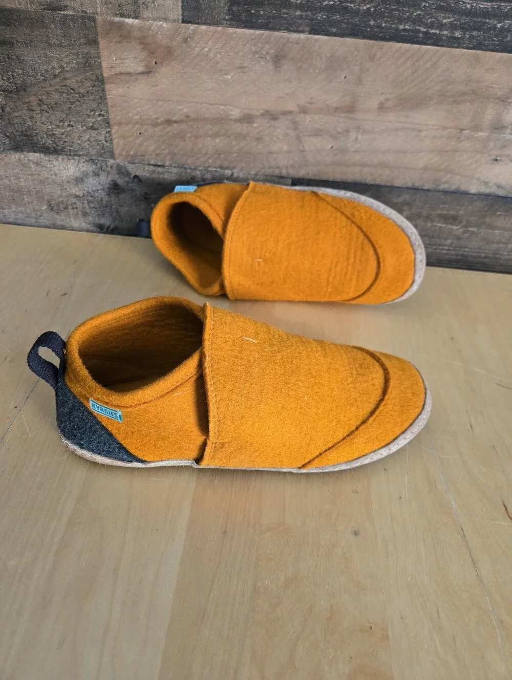 Kyrgies Tengries - Wool Bootie Style House Slippers Size EU 44 Men's Size US 11